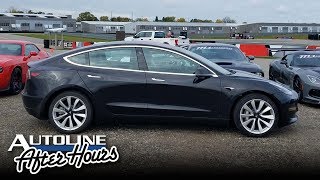A Hardcore Gearhead Buys A Tesla Model 3 - Autoline After Hours 444