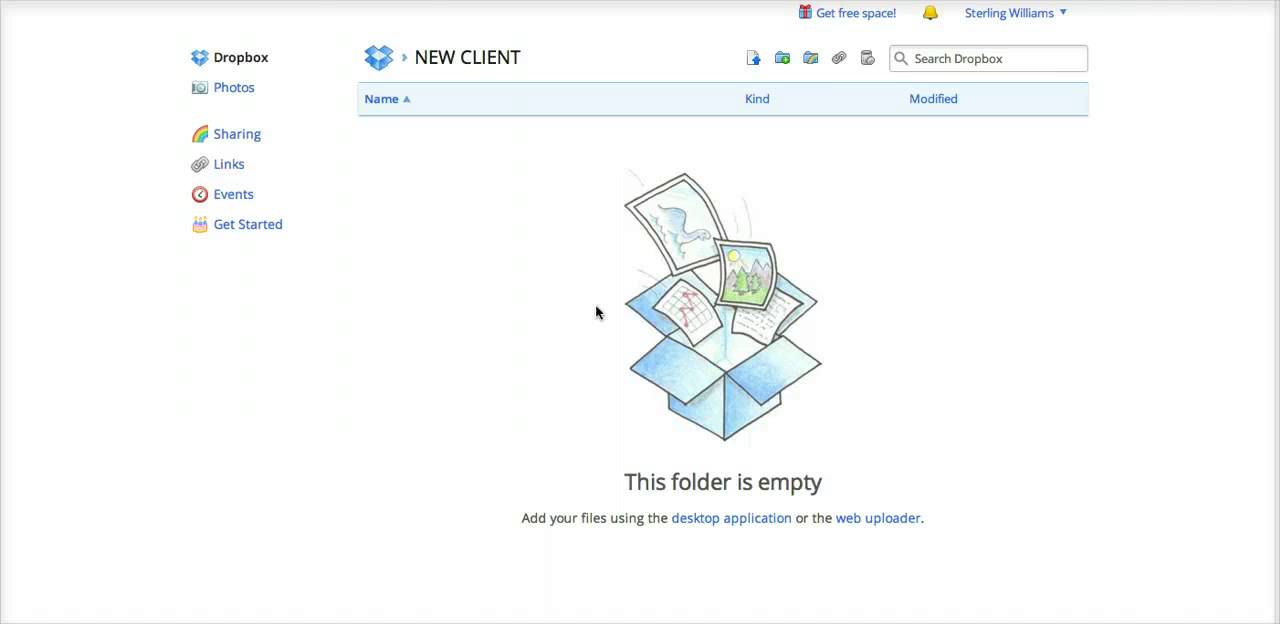 How to Use Dropbox to organize and share your images and project