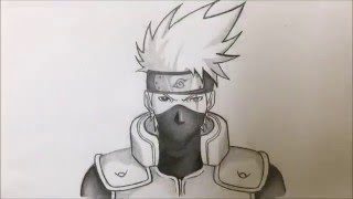 naruto drawing kakashi draw easy shippuden anime drawings sketches wallpapers sakura sketch pencil sasuke tutorial tattoo cave
