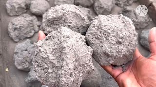 Asmr - Gritty Sand Cement Full Dry Floor Crumbling