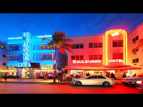 Video: Coolaste Art Deco-byggnader I Miami