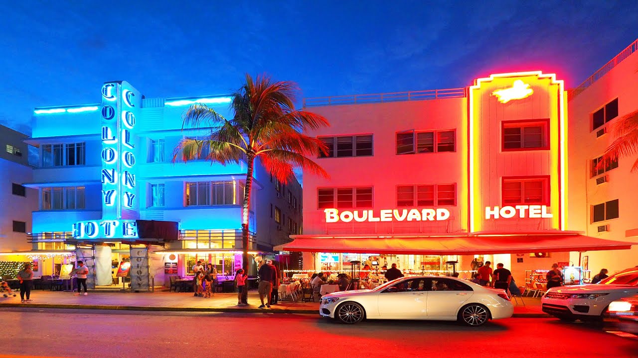 Art Deco District - Miami Beach Florida - YouTube
