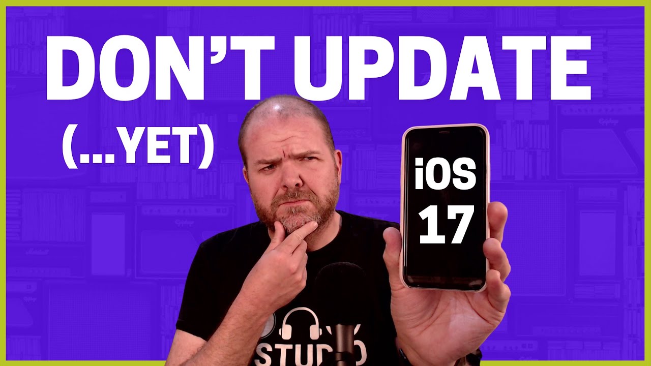 Why you should NOT update to iOS 17 (yet) - YouTube