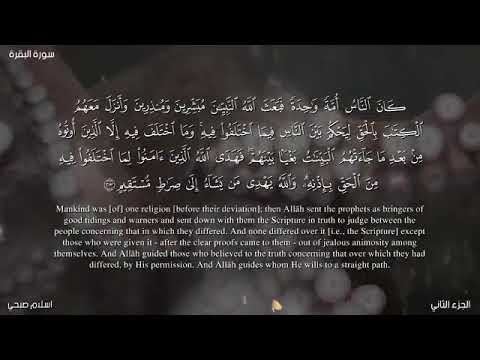 سورة البقرة الصفحة 33 الجزء الثاني القارئ إسلام صبحي 