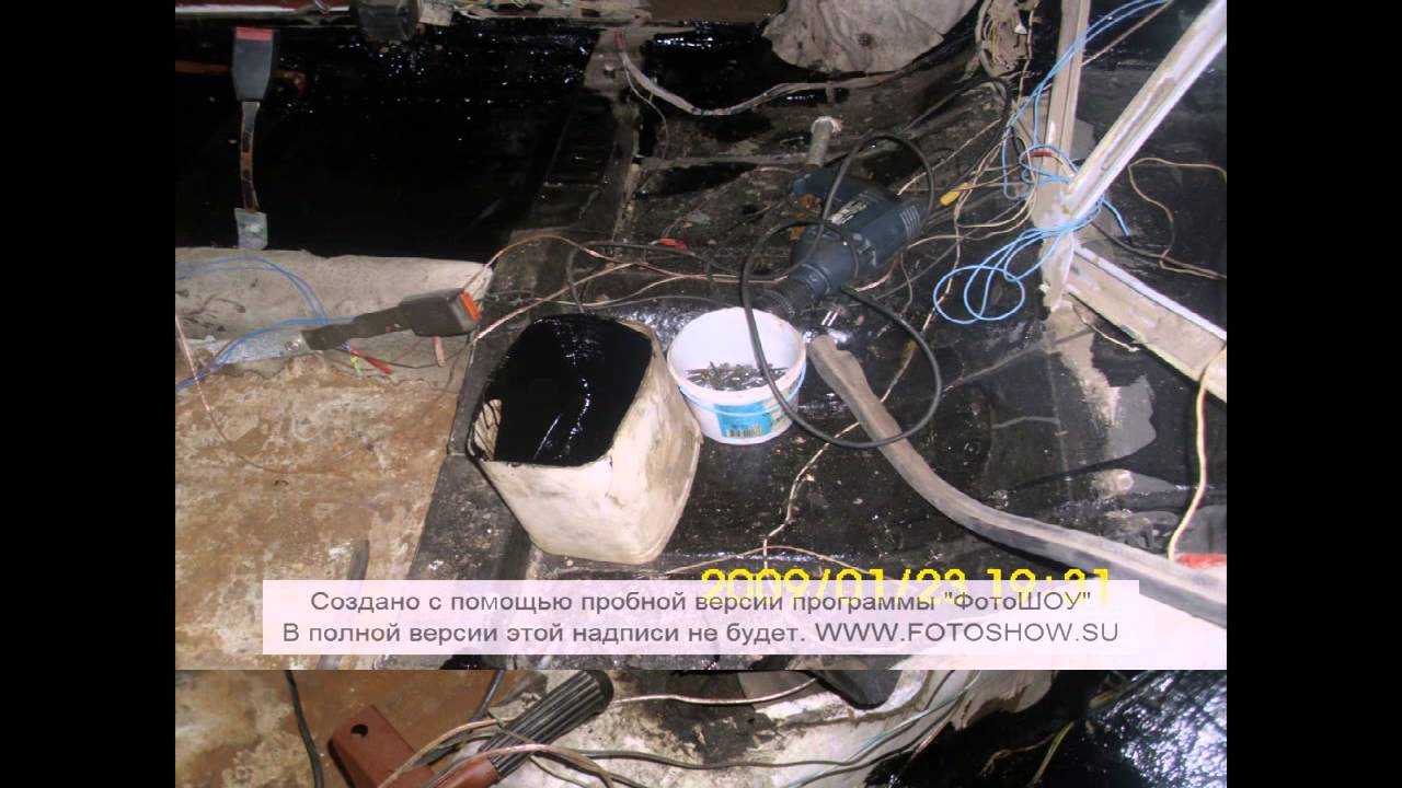 переварка кузова классики саморезами - YouTube