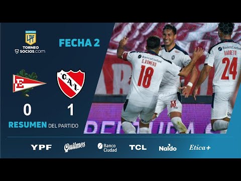 Torneo Socios | Fecha 2 | Resumen de Estudiantes - Independiente