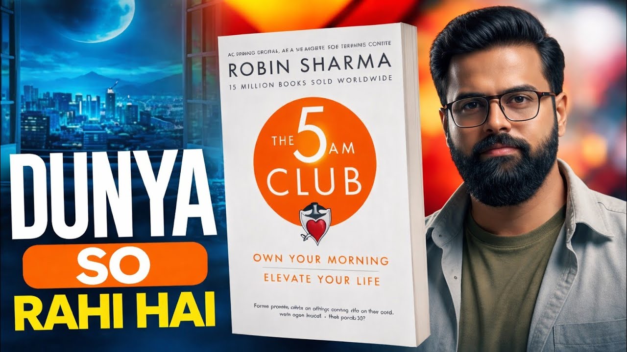 5 Am Uthne Ka Raz | The 5Am Club | Complete Book Summary | Muhammad Nabeel Daniyal | Video#14 