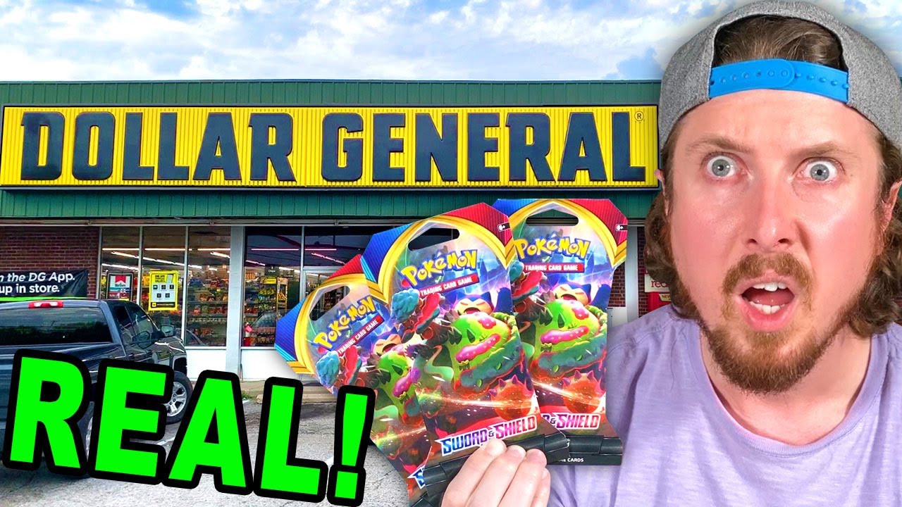 are dollar general pokemon cards real I Found REAL Pokemon Cards at Dollar General! [No More $1 Packs?]