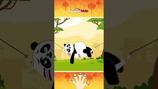 Lazy Panda, Lazy Panda Where Are You? Finger Family Song #shorts #nurseryrhymes #kidssongs