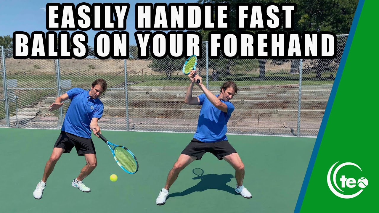 How To Instantly Fix Your Defensive Forehand I TENNIS FOREHAND
