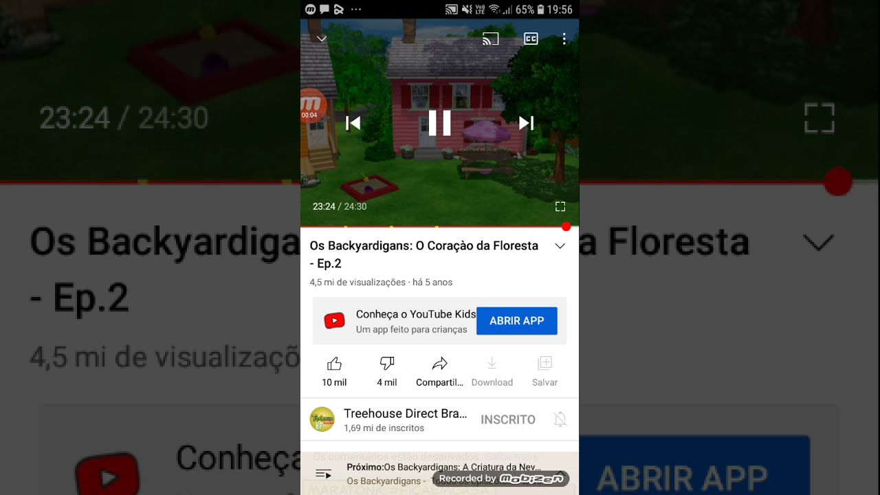 Os Backyardigans portas falando Brasil português série 1