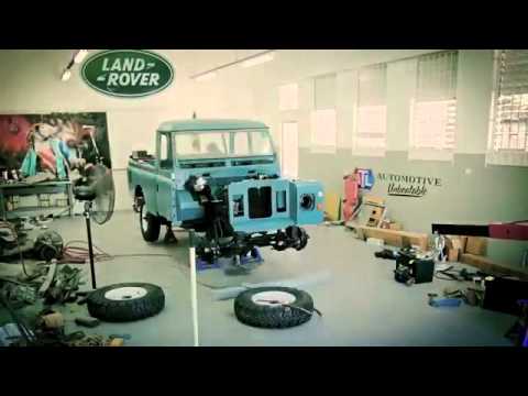 Bob Marley Land Rover Rastaration Timelapse