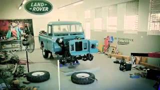 Sports Performance Bob Marley Land Rover Rastaration Timelapse