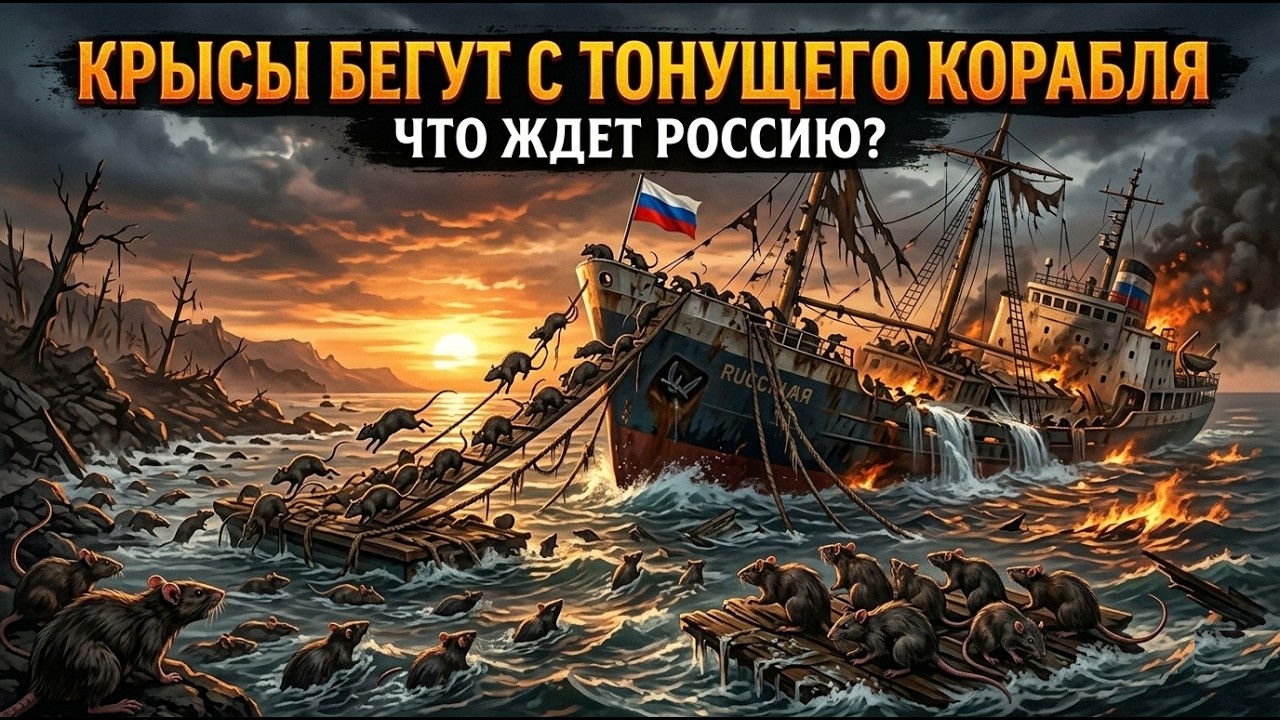Крысы бегут из России - ФСБ начинает зачистки Z-пропагандистов