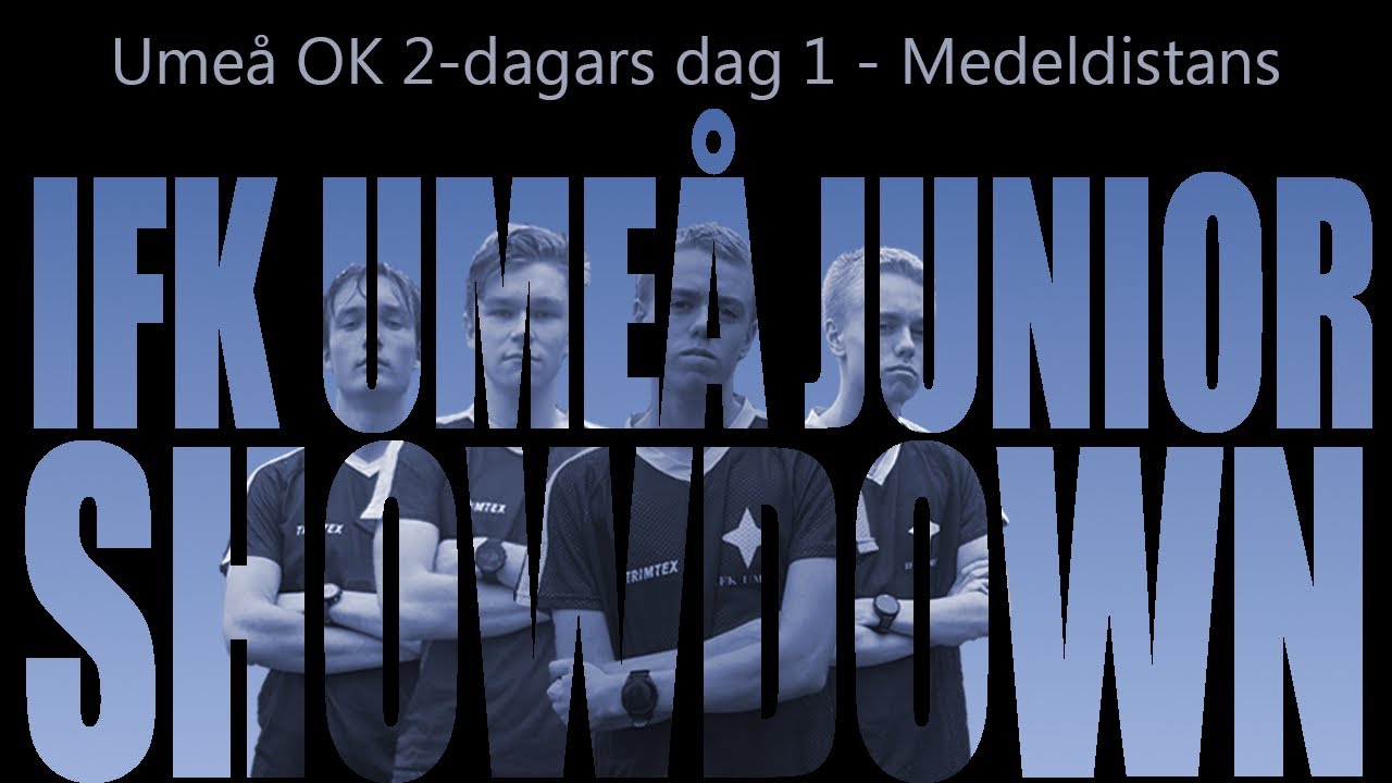 Umeå OKs nationella medeldistans - headcam + commentary