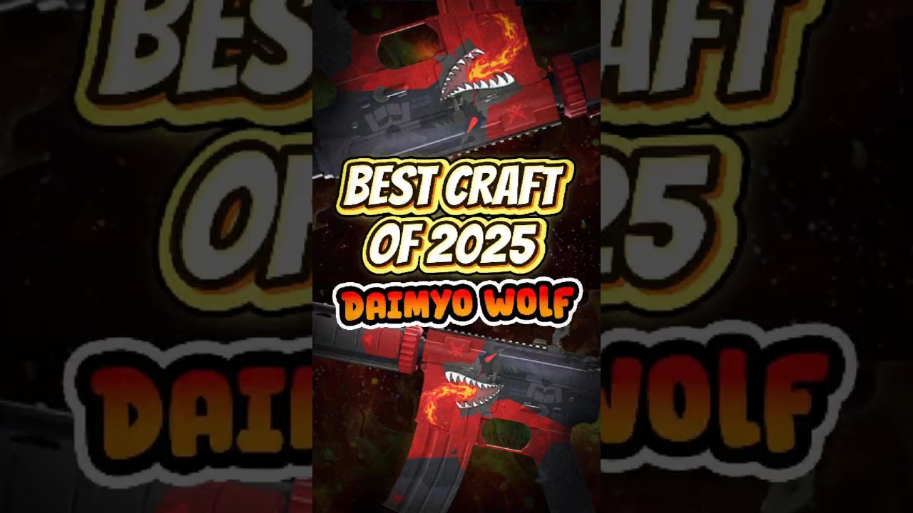best CS2 craft M4A4 Evil Daimyo WOLF #cs2