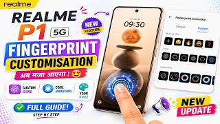 Realme P1 5G New Fingerprint Customisation 😱 Hidden Feature Full Setup Guide 🔥