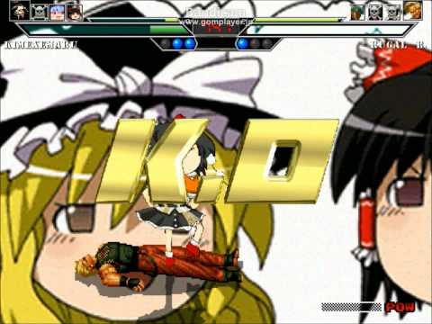 MUGENゆっくりキャラVS格ゲートラウマキャラ