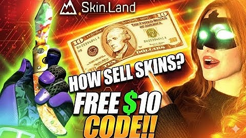 SKINLAND HOW TO SELL SKIN AND BEST CS2 TRADE SITE ! | CS2 Dota 2 Rust Skins | Skin.land Promo Code