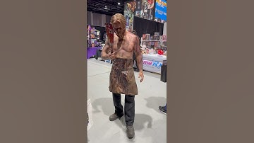 The Butcher!! #thebutcher #howloscream #halloween #viral #buschgardens #scary #horror #butcher