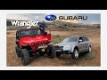 SUBARU vs Wrangler TJ  l փորձում ենք l 4x4թեմա