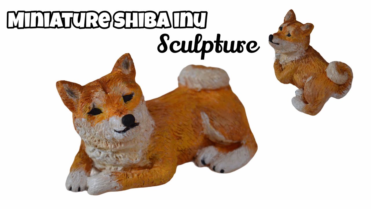 SHIBA INU | Polymer Clay Miniature Tutorial