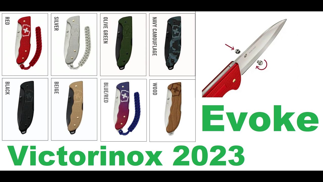 Crazy Upgrade,Victorinox New Evoke Knives 2023.Σουπερ Αναβαθμιση!Νεα