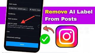 How to Remove AI Label From Instagram Posts (AI Info) | Instagram AI Label 2026