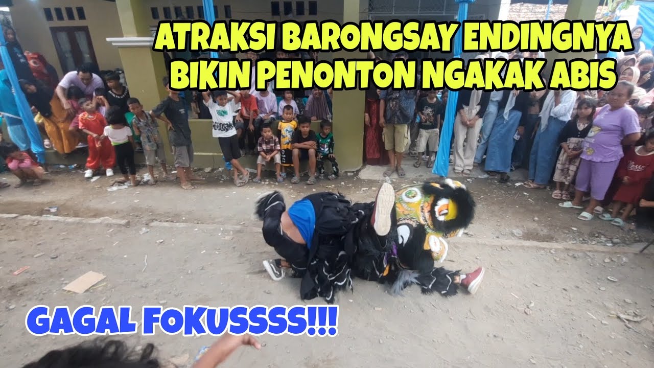 Jeger-Atraksi Barongsay ❗️ Burok PUTRA NADA JAYA LIVE GEMBONGAN
