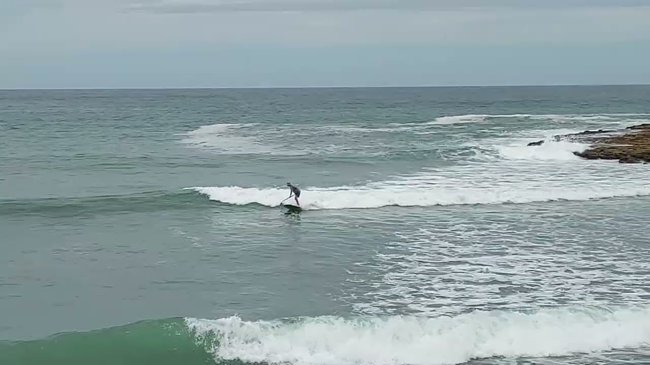 SUP surfing in Morocco - Bouznika- La Crique