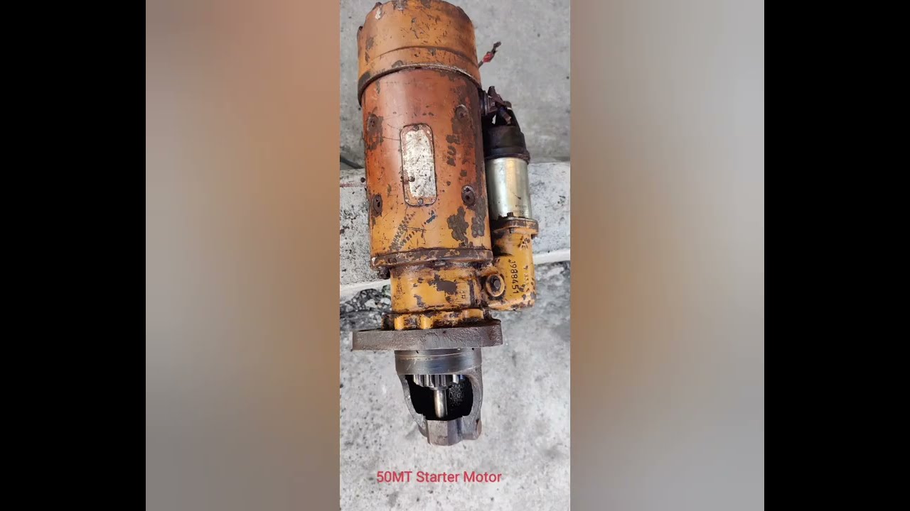 50MT Starter Motor/Inner Parts/Circuit Diagram/Parts identification/Self Motor
