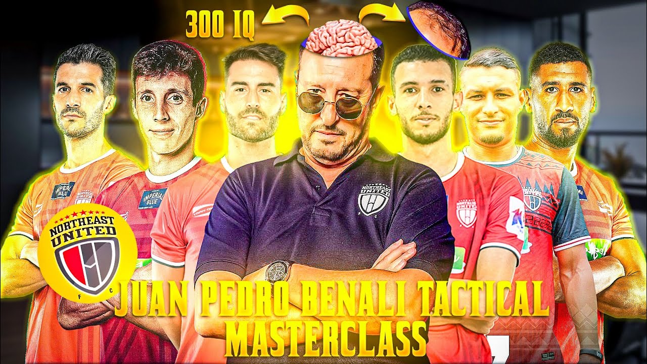 How Tactical Masterclass Of Juan Pedro Benali Is saving Northeast United FC From losing Matches !!