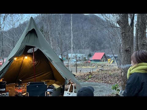 【北海道キャンプ】あの子がついに初めてのソロキャンプ！