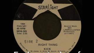 Kick Right Thing 1984