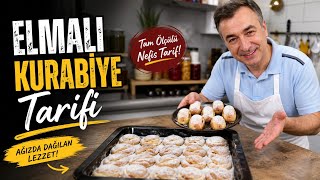 Elmali Kurabi̇ye Tari̇fi̇ 🛑 Çay Saatleri̇nde Enfes Kurabi̇ye Tari̇fi̇ni̇ Hemen Deneyi̇ni̇z 👨‍🍳