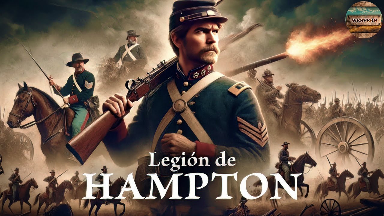 LEGIÓN DE HAMPTON 🎬 Película Completa de Western en Español 🎬 HD