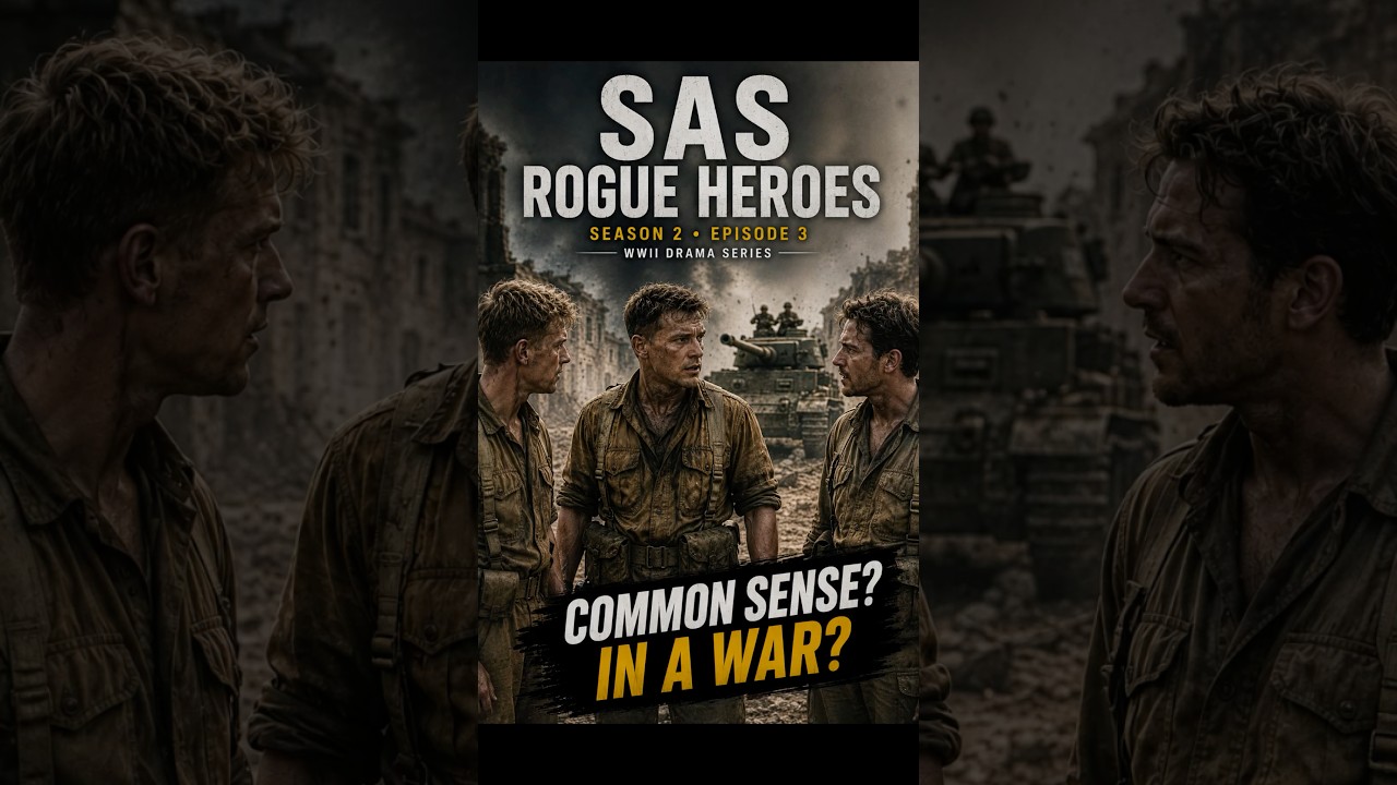 Common Sense? In a War? | SAS: Rogue Heroes S2E3 “Episode #2.3” #shorts #movie