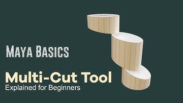 Multi-Cut Tool Explained!! - Autodesk Maya Basics Tutorial for Beginners