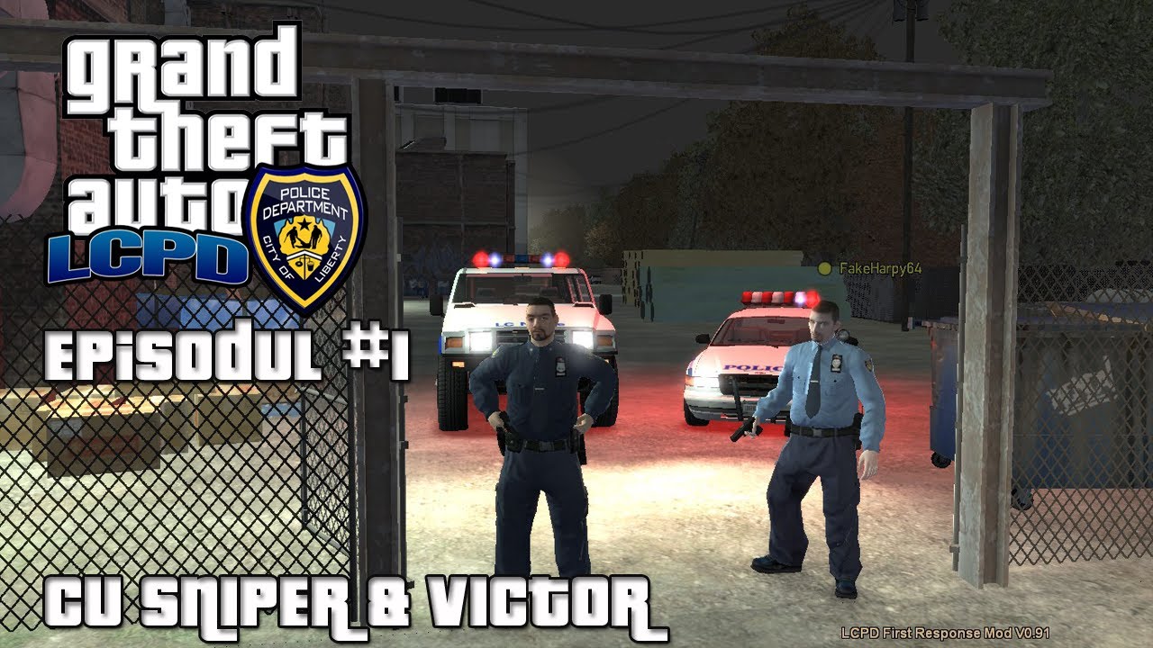 Let's Play GTA 4 Police Department Mod (LCPD) [Ep.#1] /w. Sniper,Victor ...