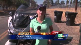Elverta fire deemed to be arson; 1 person in custody