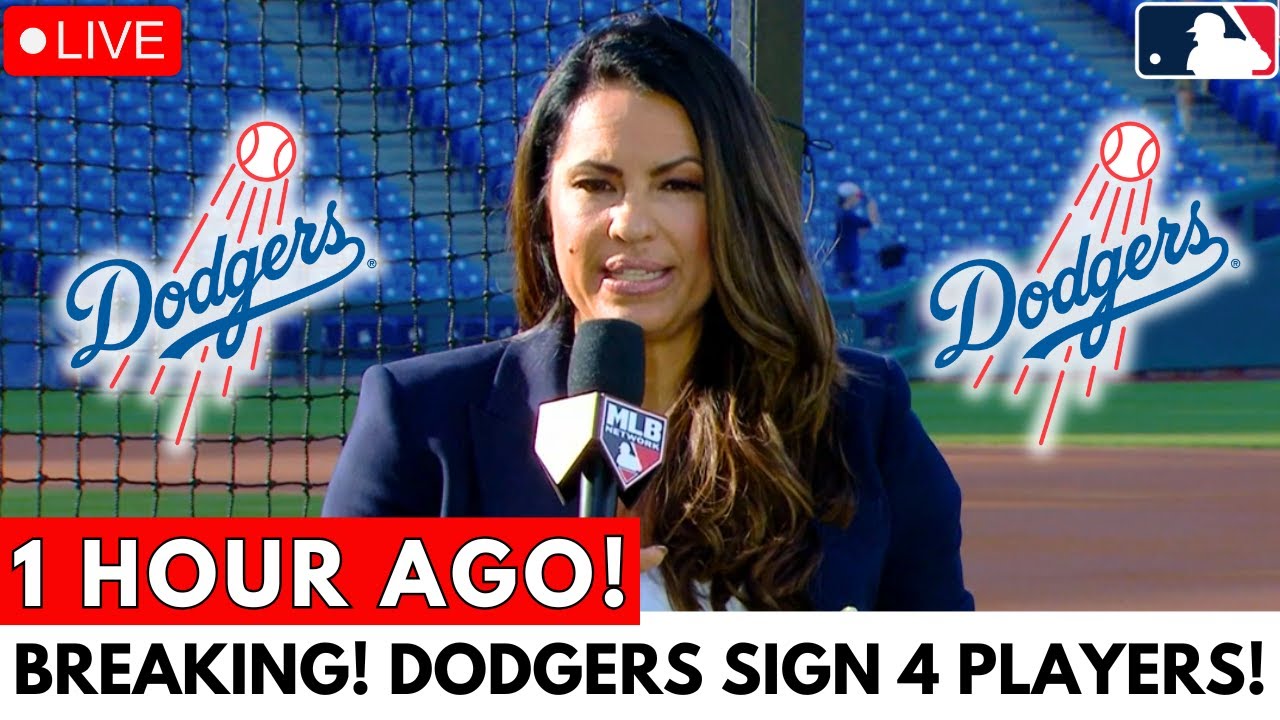 IT'S OFFICIAL! DODGERS CONFIRM SIGNING OF 4 STAR PLAYERS! SEE WHO THEY ARE! – DODGERS NEWS