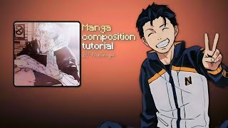Manga composition tutorial in alight motion 🔥