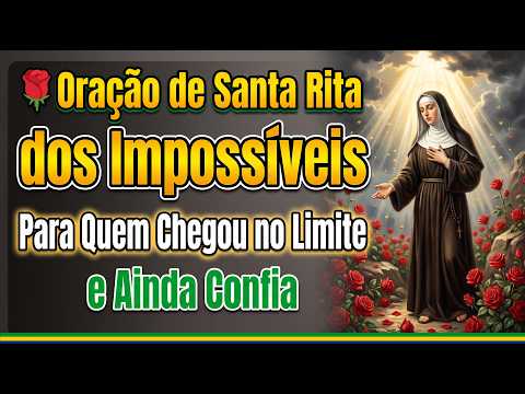 🌹 Oração de Santa Rita dos Impossíveis — Para Quem Chegou no Limite e Ainda Confia
