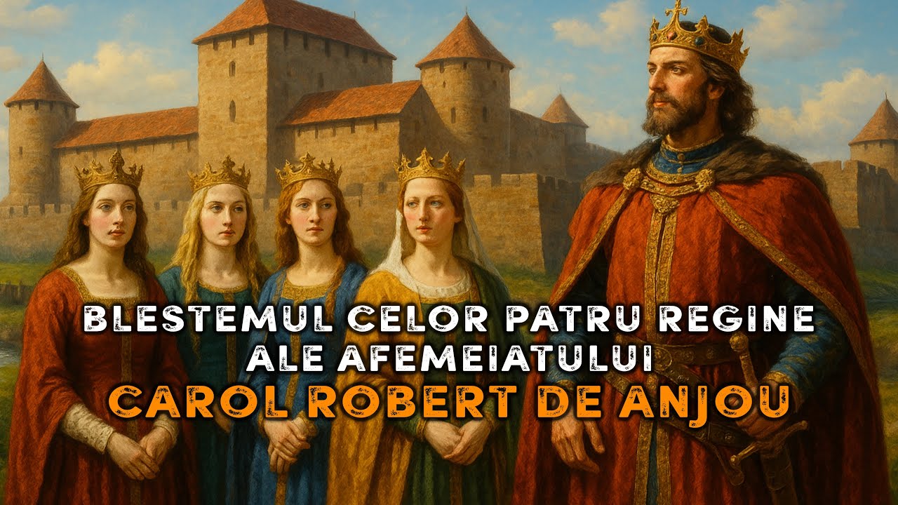 Blestemul celor Patru Regine ale Afemeiatului Carol Robert de Anjou🔥 Legende și Mistere ale Istoriei