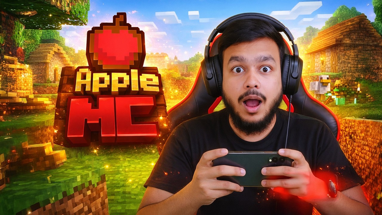 Minecraft Live 🔴 | Survival & Fun on Apple MC Server - YouTube