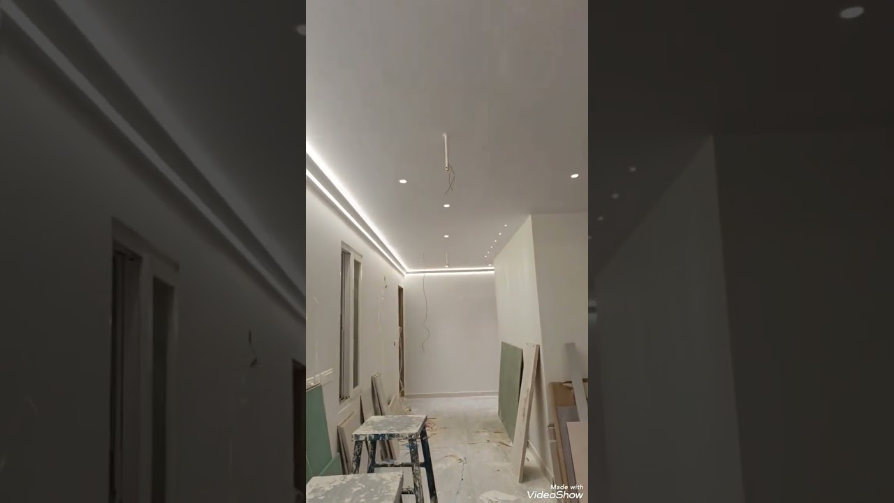 profile aluminium double LED strip light 