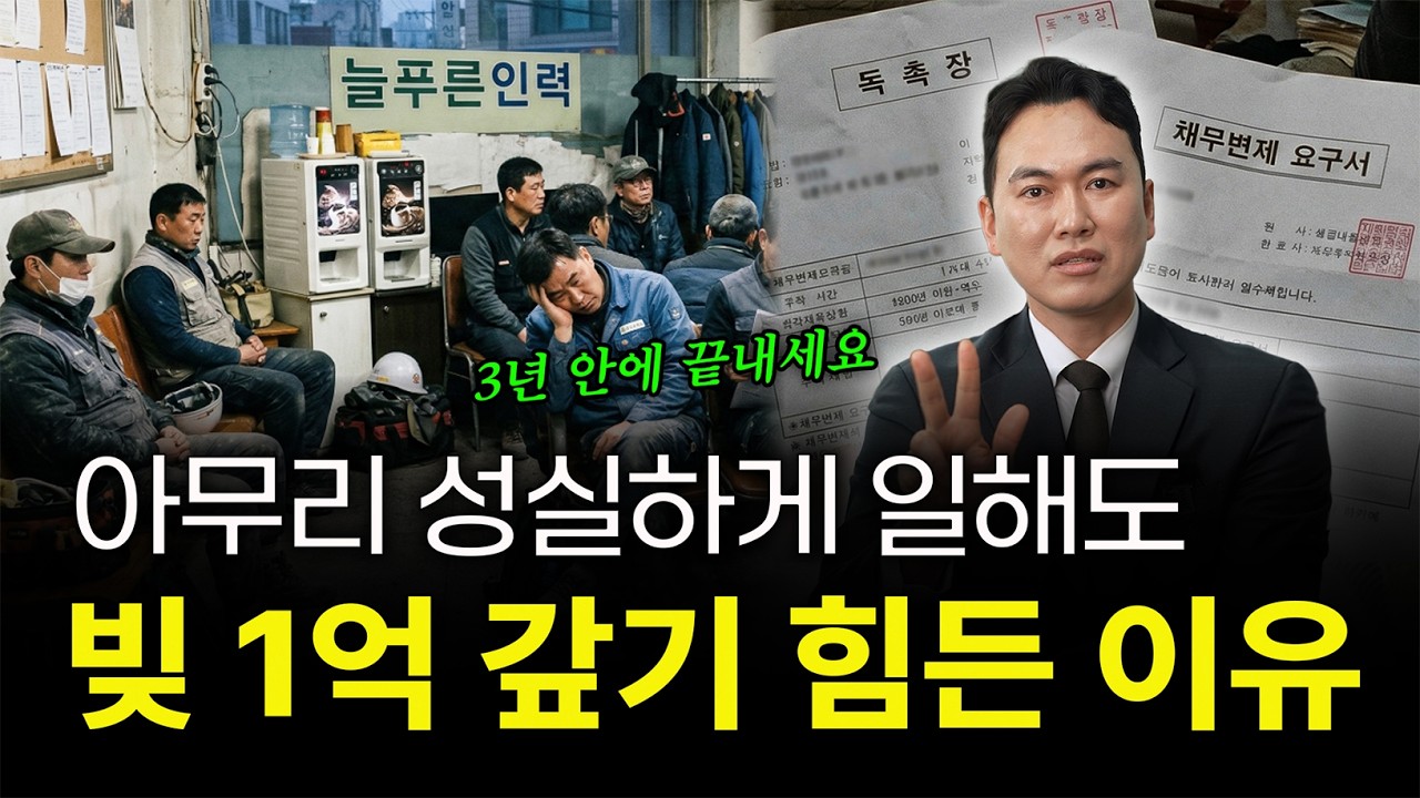 빚 1억을 현실적으로 가장 빨리 갚는 방법 | 법률사무소 율생