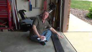 Garage Door Threshold for a Large Gap  Garadry