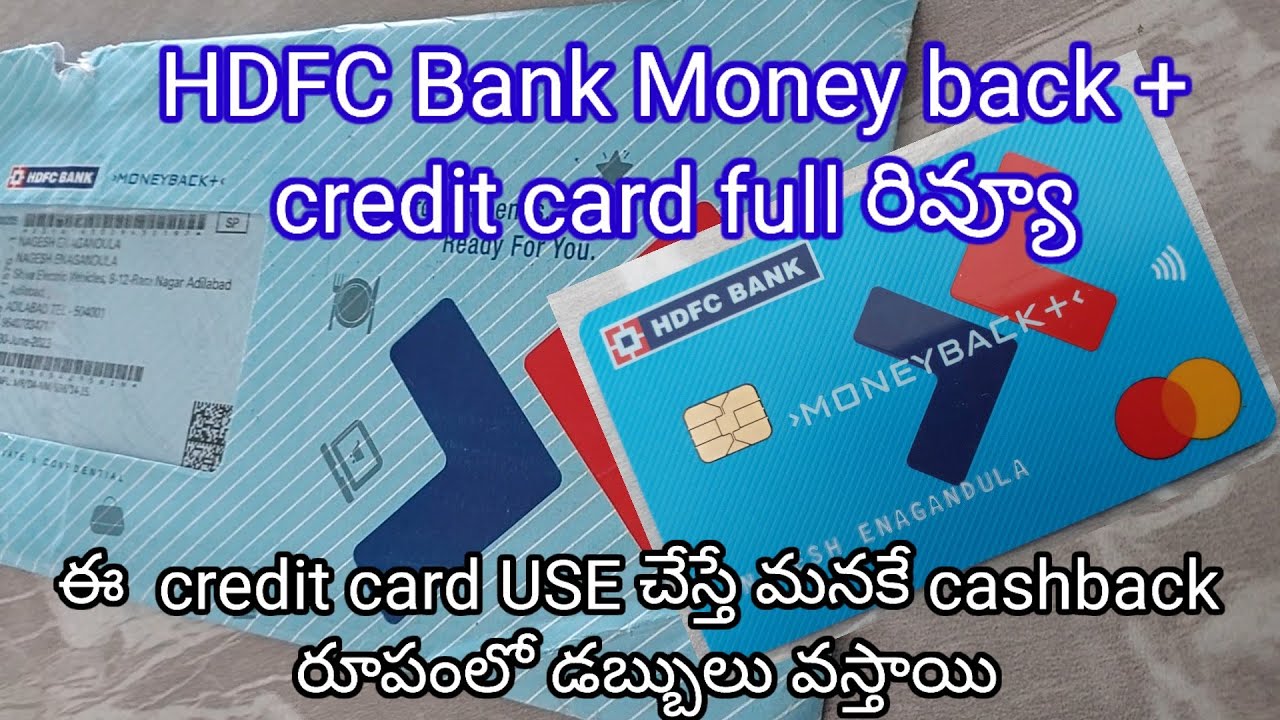 HDFC MONEY BACK PLUS CREDIT CARD FULL REVIEW IN TELUGU HDFC BANK CREDIT CARD MONEY BACK
