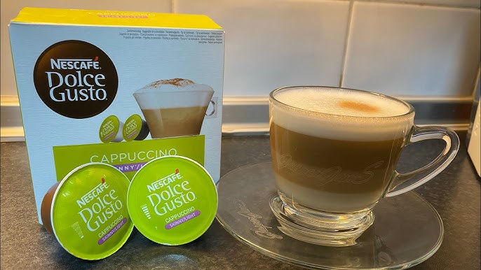 NESCAFÉ® Dolce Gusto® Cómo preparar tu cappuccino en tu cafetera manual 